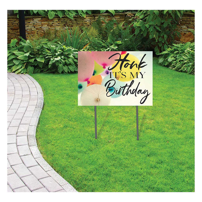 18x24 Honk It's My Birthday Lawn Sign