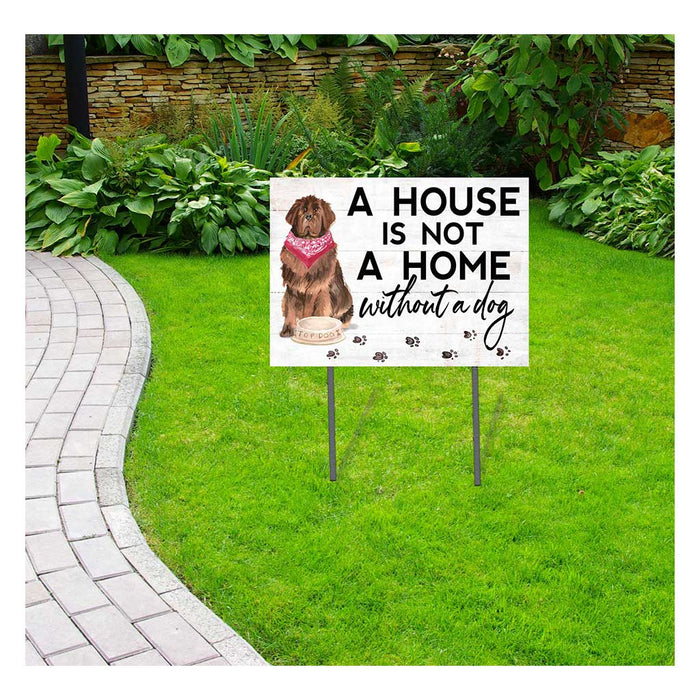 18x24 Newfoundland Dog Lawn Sign