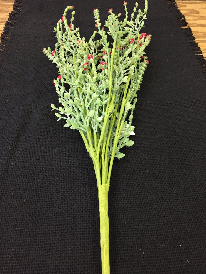 21" Red Teardrop & Berry Bouquet