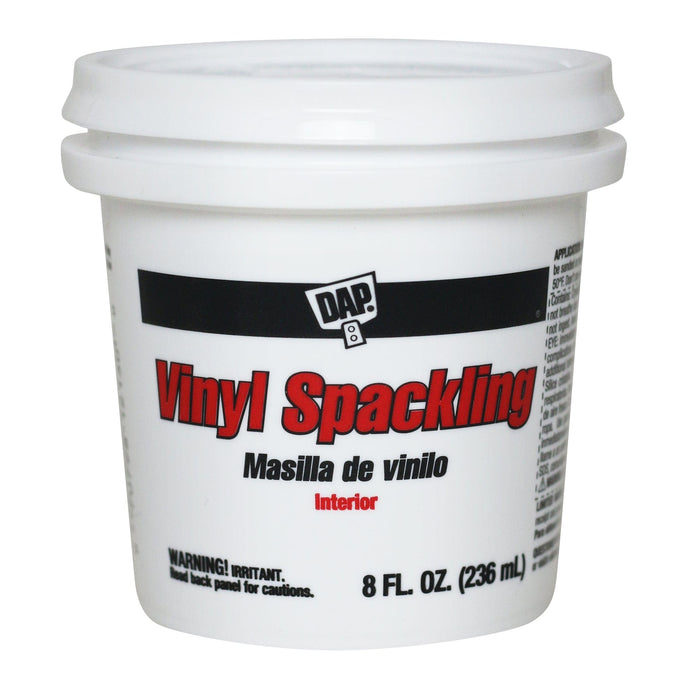 DAP Vinyl Spackling an all purpose formula that is perfect for household repairs. Interior use - DAP12132 MEGA