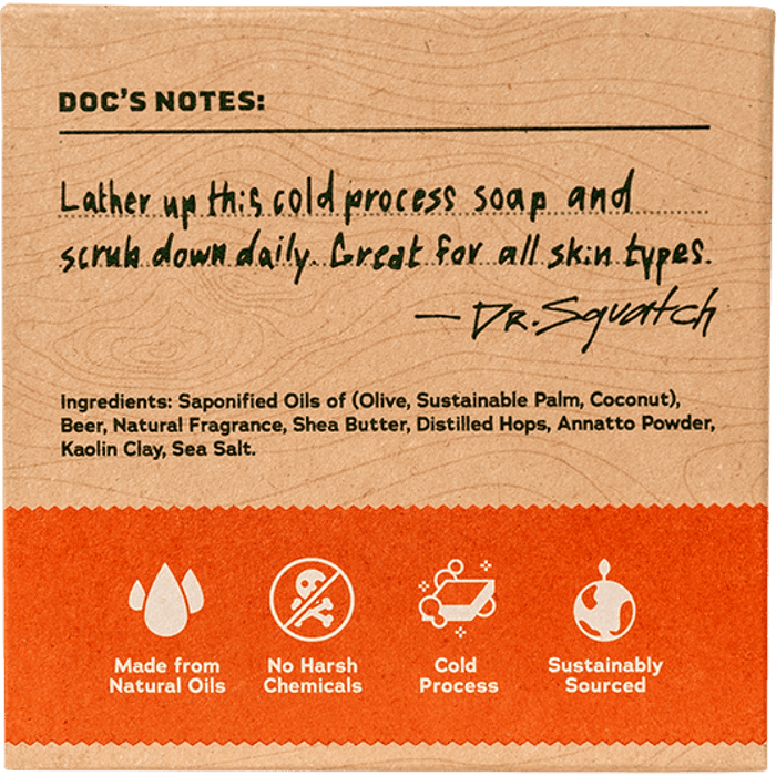 Dr. Squatch Soap- Grapefruit IPA