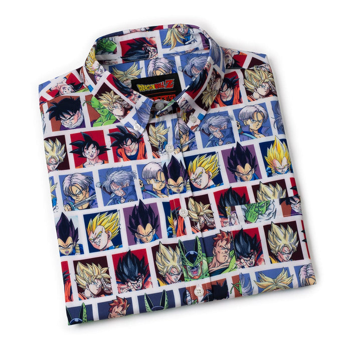 Dragon Ball Z "Heroes and Enemies" – KUNUFLEX Short Sleeve Shirt