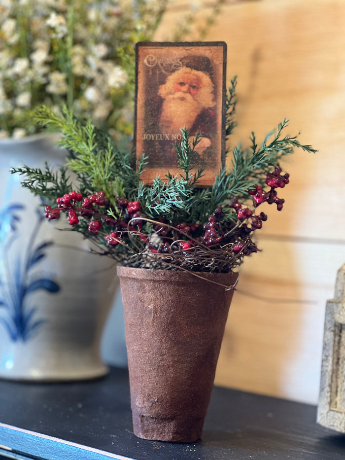 Holiday Cinnamon Pot - St. Nick