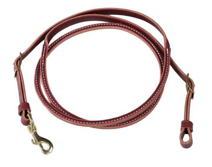 Latigo Rolled Center Roper Rein