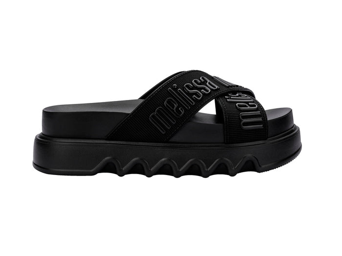 Melissa Cross M Lover Platform Slipon Black Slide For Women