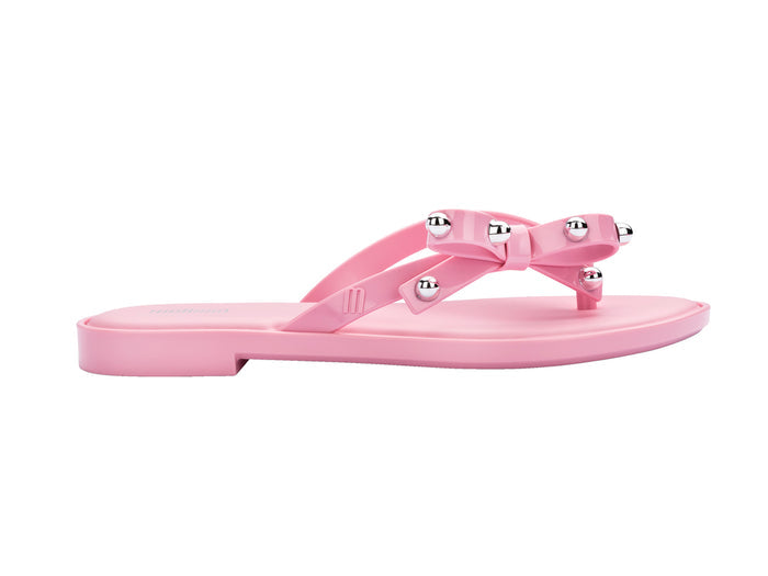 Melissa Slim Knotted Style Pink Flip Flop for Women