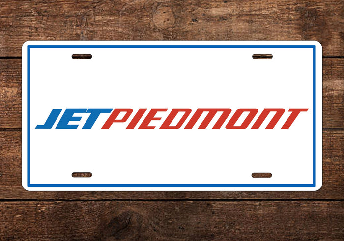 Piedmont Airlines "JetPiedmont" License Plate