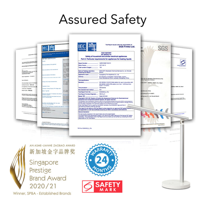 PowerPac USB LED Desk Lamp, Children Learning Table Lamp (PP1306)