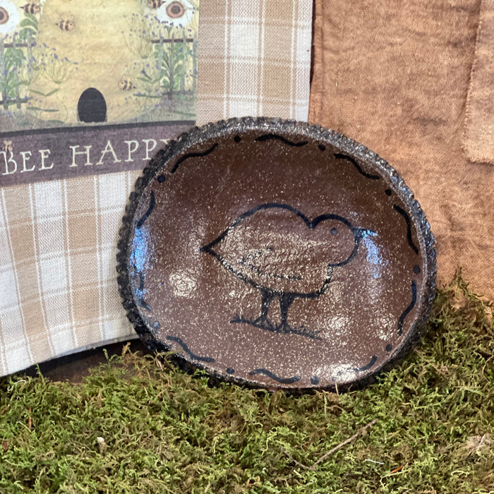 Small Chick Plate Pottery