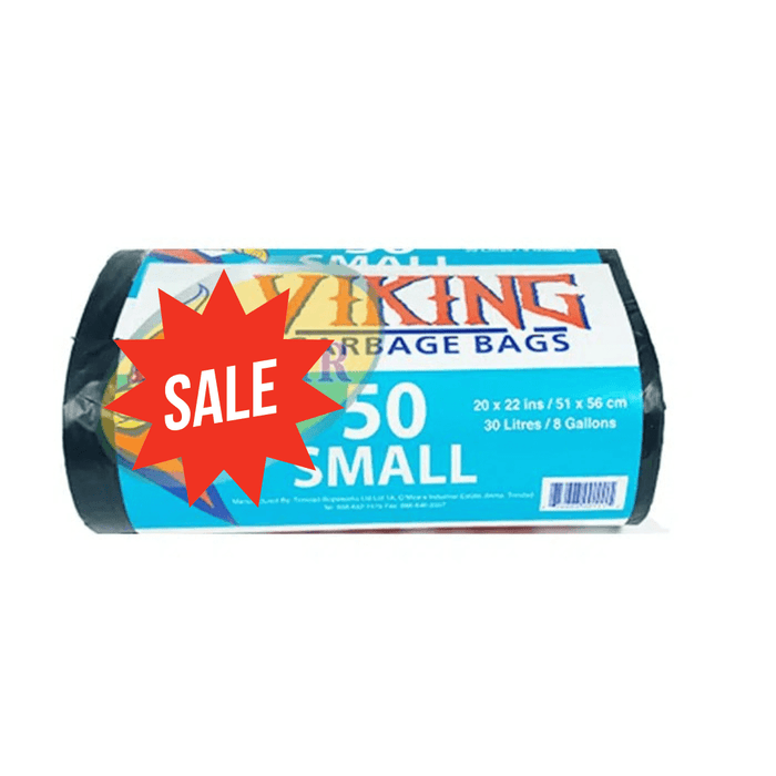 Viking Garbage Bag Small 50 Bags sturdy and reliable bags are perfect for everyday use-67266300111 ebuystt