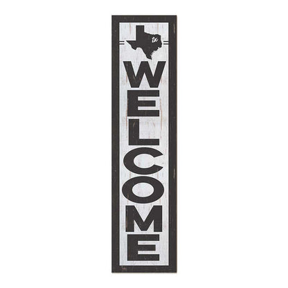11x46 State Welcome Texas Leaner Sign