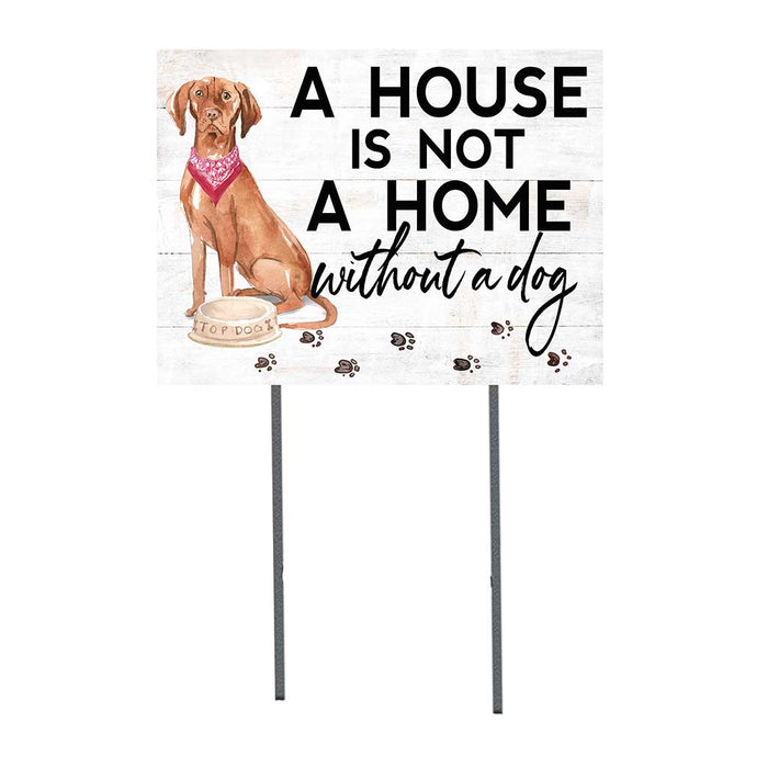 18x24 Hungarian Vizsla Dog Lawn Sign