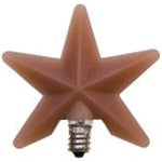 3" Cinnamon Star Silicone Bulb
