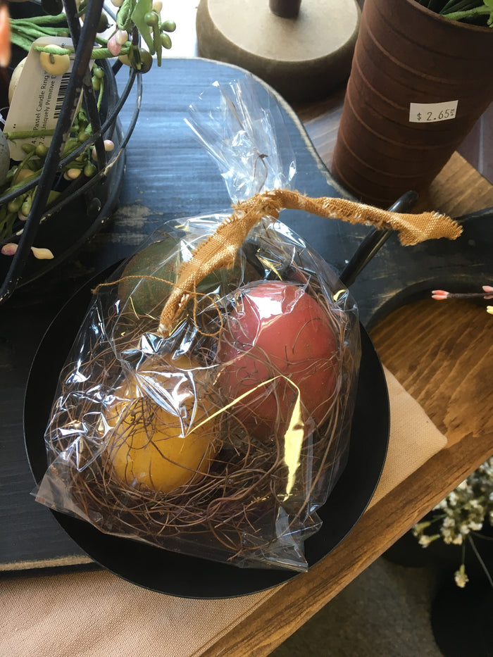 3 Pack Wax Eggs