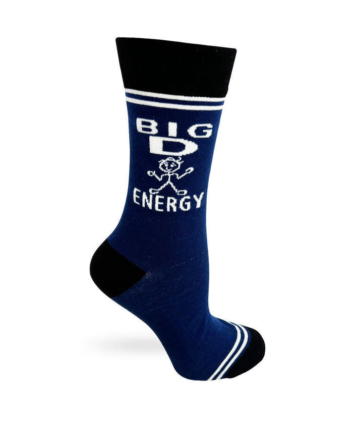 (3 Pairs) Big D Energy - Hey Now Unisex Crew Socks - Wholesale