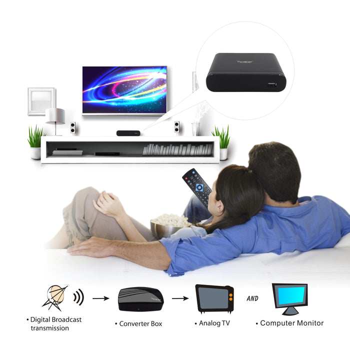 3100STB-A Digital to Analog TV converter box