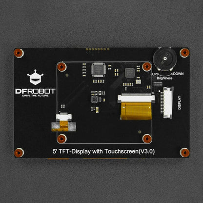 5'' 800 x 480 TFT Raspberry Pi DSI Touchscreen [Discontinued] by DFRobot - The Pi Hut