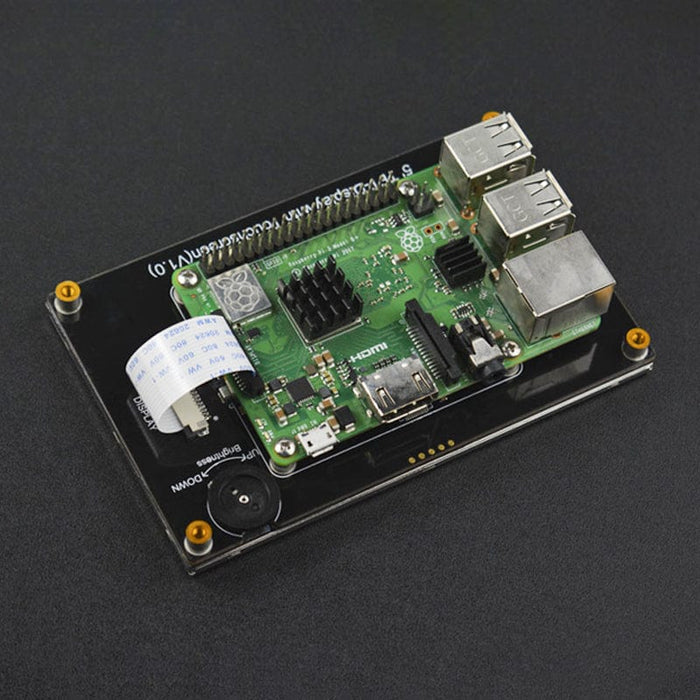 5'' 800 x 480 TFT Raspberry Pi DSI Touchscreen [Discontinued] by DFRobot - The Pi Hut