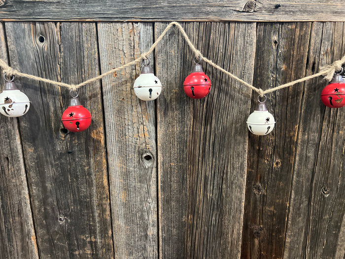 Tin Bell Garland