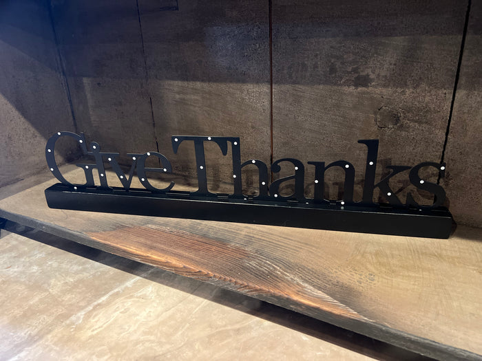 Embellish Your Story Wall Art Give Thanks