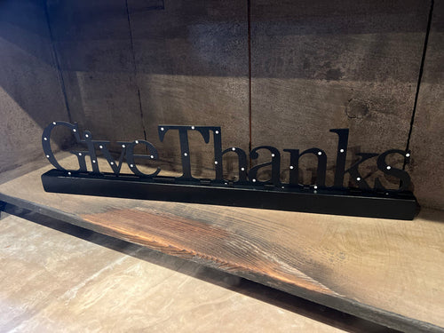 Embellish Your Story Wall Art Give Thanks