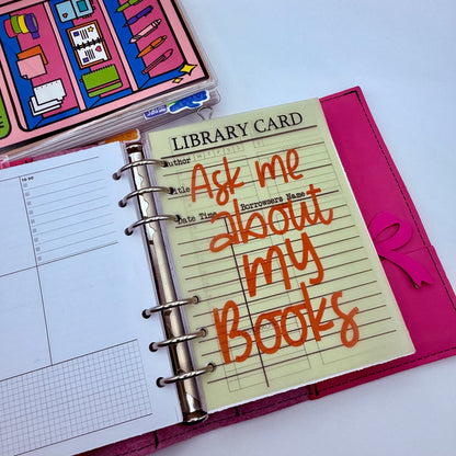 Bookish Checks and Lists Vellum Dashboards