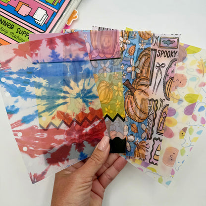 Monthly Colorful Vellum Dashboards