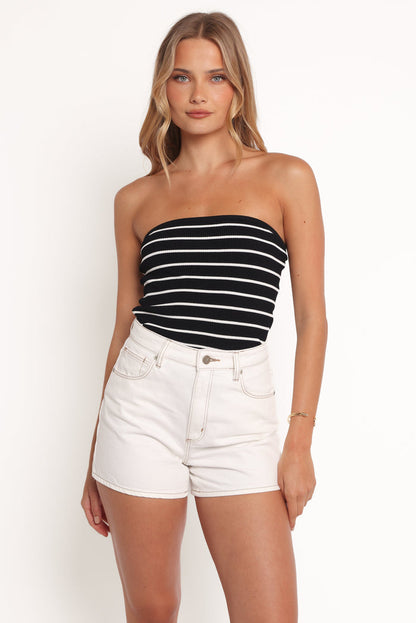 Petal and Pup USA BOTTOMS Abrand Venice Short - Coconut