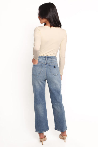 Petal and Pup USA BOTTOMS Abrand Venice Straight Jeans - Amara
