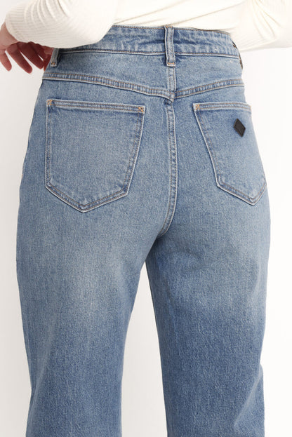 Petal and Pup USA BOTTOMS Abrand Venice Straight Jeans - Amara