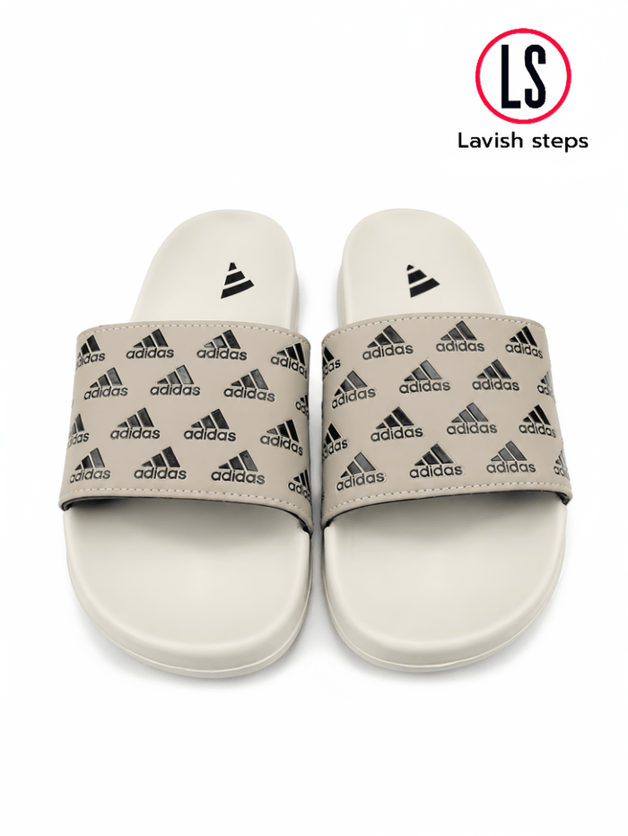 ADI-DAS FLEX SLIDES | ULTRA CUSHION FOAM | “LIGHTWEIGHT • ALL DAY COMFORT”