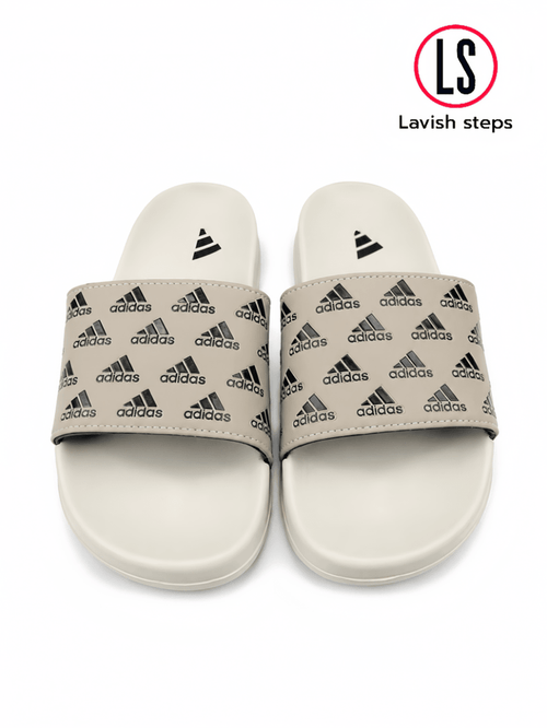 ADI-DAS FLEX SLIDES | ULTRA CUSHION FOAM | “LIGHTWEIGHT • ALL DAY COMFORT”