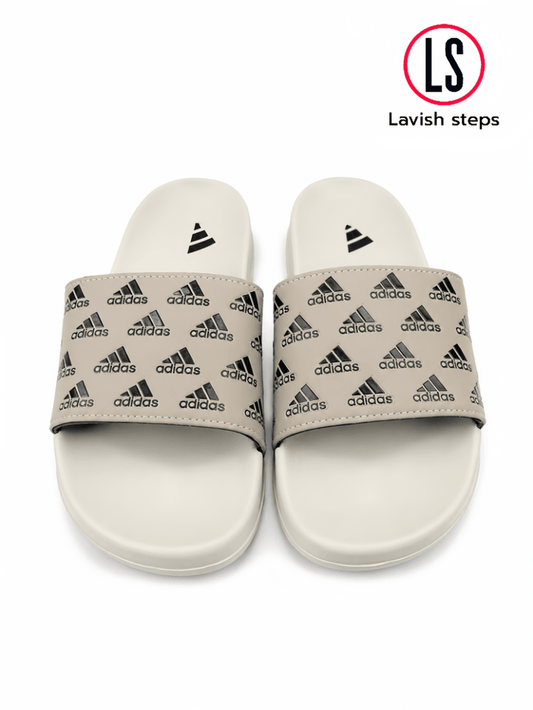 ADI-DAS FLEX SLIDES | ULTRA CUSHION FOAM | “LIGHTWEIGHT • ALL DAY COMFORT”