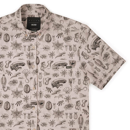 RSVLTS XS Alien Short Sleeve Shirt Alien: Earth "Xeno Zoology" – KUNUFLEX Short Sleeve Shirt   Alien: Earth "Xeno Zoology" – KUNUFLEX Short Sleeve Shirt