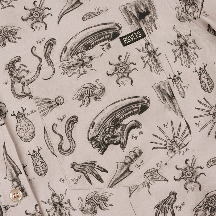RSVLTS Alien Short Sleeve Shirt Alien: Earth "Xeno Zoology" – KUNUFLEX Short Sleeve Shirt   Alien: Earth "Xeno Zoology" – KUNUFLEX Short Sleeve Shirt