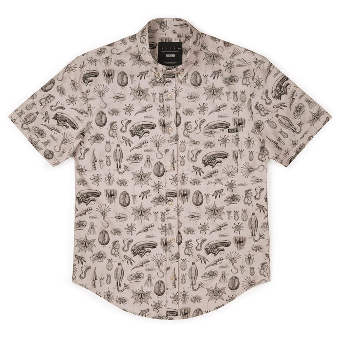 RSVLTS Alien Short Sleeve Shirt Alien: Earth "Xeno Zoology" – KUNUFLEX Short Sleeve Shirt   Alien: Earth "Xeno Zoology" – KUNUFLEX Short Sleeve Shirt