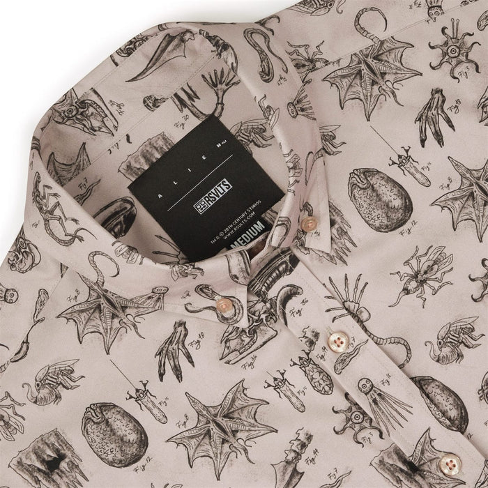 RSVLTS Alien Short Sleeve Shirt Alien: Earth "Xeno Zoology" – KUNUFLEX Short Sleeve Shirt   Alien: Earth "Xeno Zoology" – KUNUFLEX Short Sleeve Shirt