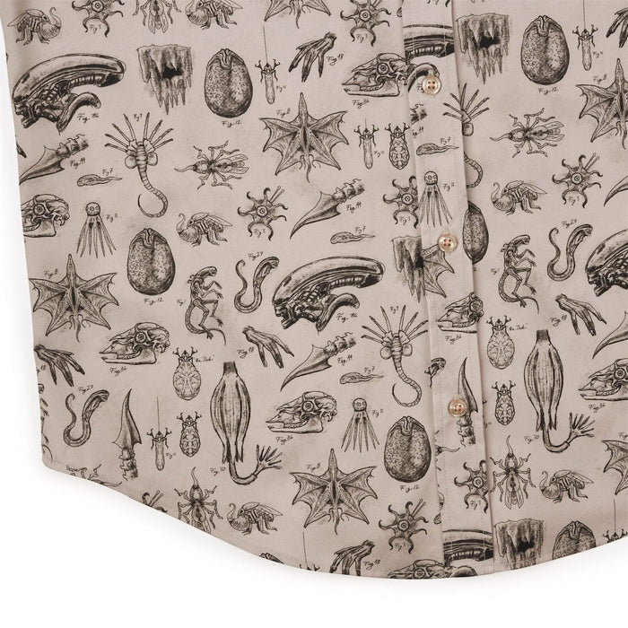 RSVLTS Alien Short Sleeve Shirt Alien: Earth "Xeno Zoology" – KUNUFLEX Short Sleeve Shirt   Alien: Earth "Xeno Zoology" – KUNUFLEX Short Sleeve Shirt