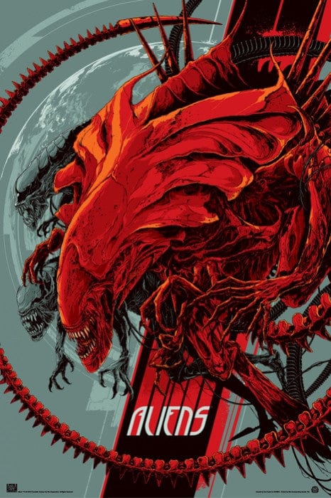 Aliens -Ken Taylor-poster