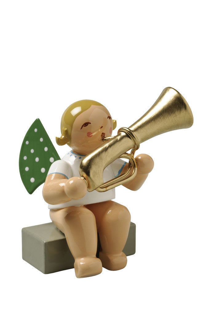 Angel Orchestra Seated Musician with Tuba / Retired 2026