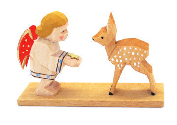 Angel with Deer