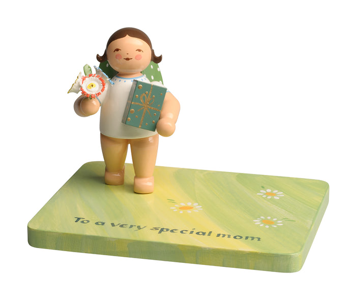 Angel with Gift for Mother's Day