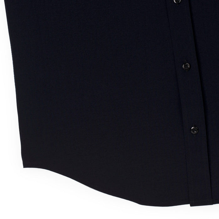 RSVLTS RSVLTS Anthracite _ Stretch Seersucker Short Sleeve Shirt