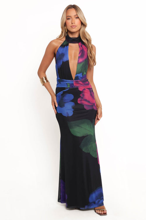 Petal and Pup USA DRESSES Antonie Maxi Dress - Rosalia Pink Multi (Hold for Rack)
