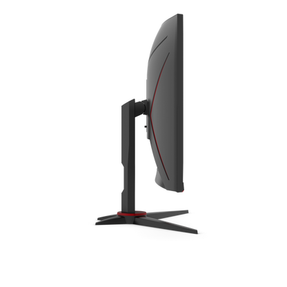 AOC 27" FHD Curved Gaming Monitor - Black & Red | C27G2ZE/BK from AOC - DID Electrical