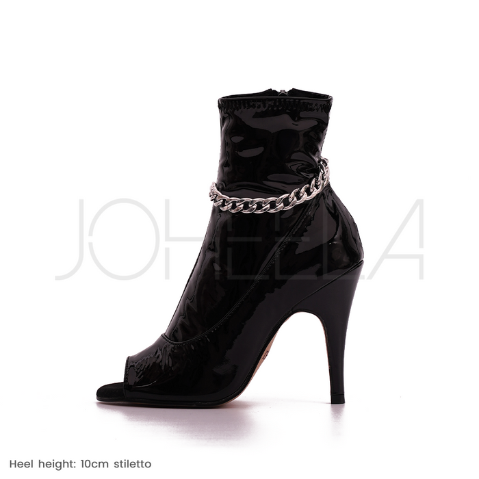 Aria - Chaînes argentées - Talons stilettos - Personnalisable