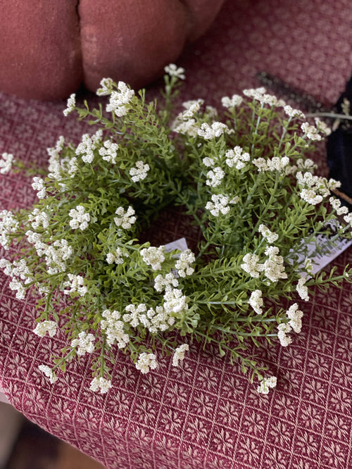 Astilbe Candle Ring - White