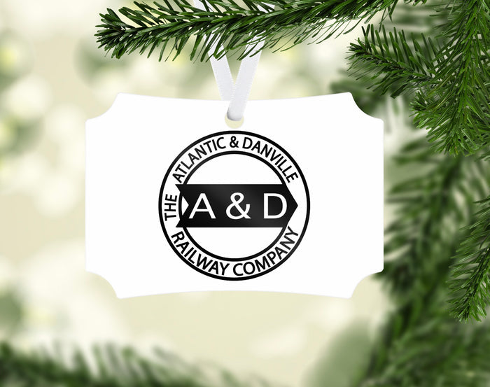 Atlantic & Danville (A&D) Railroad Ornament