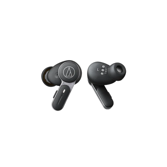 Audio Technica ATHTWX7 Wireless Earbuds Black Black