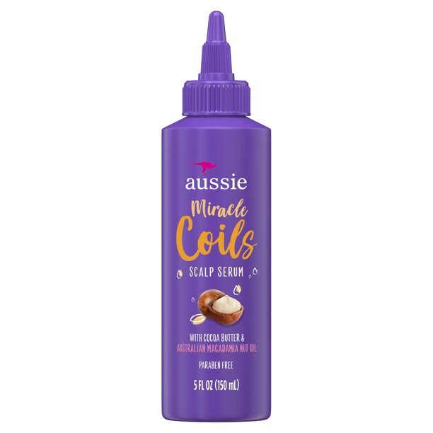 Aussie Miracle COILS Scalp Serum 5oz